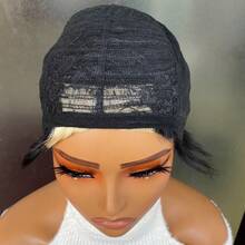 Pixie Short Hair Wig 6 Inch Straight Hair Women's Human Hair Wig Machine Made 150% Density 1b613 Color Suitable For Daily Wear And Party - S1/613 - View 5