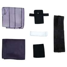 Set completo di costumi di cosplay di Uchiha Sasuke di Shippuden, per esibizioni di anime e giochi di ruolo