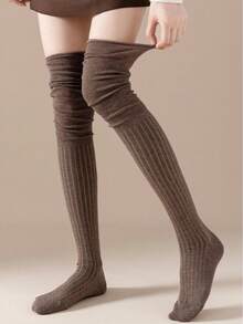 3 Pairs Knee-High Socks, Suitable For Slim Women Weighing No More Than 120 Lbs, Y2K Style