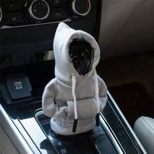 Funda para palanca de cambios de coche en miniatura, accesorios interiores de palanca de cambios, adorno de camisa con diseño de palanca de cambios a la moda - Multicolor - Ver 4