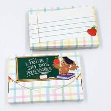 10 caixas capa para KITKAT  e Lembrancinha do Dia dos Professores - Multicolorido - Visão 7