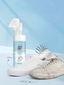 jakehoe 1 pièce/2 pièces Mousse nettoyante pour sneakers, crème de nettoyage pour chaussures, blanchiment et décontamination pour semelles jaunies et taches, pour canevas,, chaussures de sport, sacs, excellent cadeau pour la famille et les amis