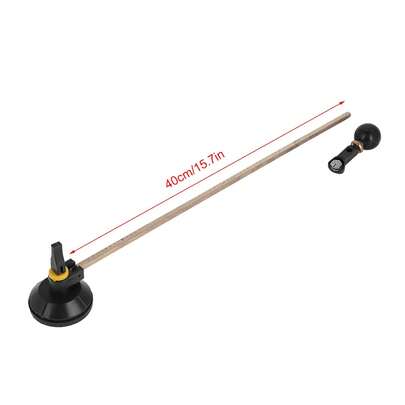 Glass Cutter 6 Wheel Compasses Circular Cutting Cutter with Suction Cup Circle (#4)
