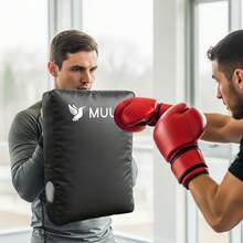 MUUK FITNESS 1 pieza Domi de Box Grande de Lona Ahulada – Maniquí de Entrenamiento Realista para Boxeo, MMA, Muay Thai, Taekwondo y Artes Marciales - Negro - Ver 11