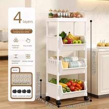 Estantería de almacenamiento para el hogar, estantería de libros, estantería de almacenamiento de juguetes y snacks, carrito móvil para madre y bebé, estantería de almacenamiento de cocina, almacenamiento