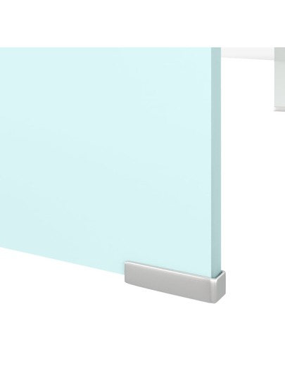VidaXL TV St /Monitor Riser 110x30x13 Cm Glass Groen view 6