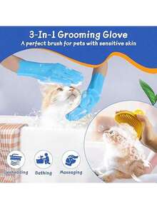 2 pièces Gants de vaisselle en silicone, outils de nettoyage ménager pour femmes, imperméables, isolants et résistants à la chaleur, gants de vaisselle de cuisine, gants de douche pour animaux de compagnie