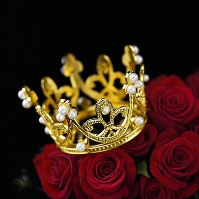 High-End Golden Crown Cake Decorations, Metallic Mini Royal Crowns, Suitable For Party Decorations. Particularly Ideal For Weddings, Bouquet Decorations, Bridal Shower Parties, Birthdays, Photography, Prom Parties, Housewarming Parties And General Celebrations. Also Applicable As Holiday Decorations For Christmas, Thanksgiving, New Year's Day, Etc. These Elegant And Unique Princess Crowns Serve Multiple Scenarios And Purposes. Home Decor Christmas Decorations Room Decor Winter