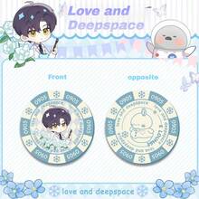 1pc Hot Game Love And Deep Space Chip Coins - Anime & Gaming Accessories - Acrylic Poker Chips - Tabletop Games - Party Supplies - Collection & Decor - Tabletop Game Accessories - Share Happy Moments With Friends - Multicolor - View 10