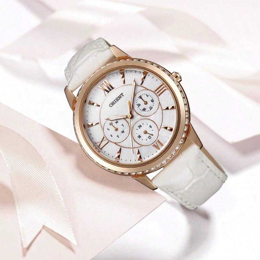 Orient Contemporary Quartz, Women's Watch, Simple And Stylish, White FSW03002W0 - White - View 1