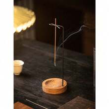 1pc Hanging Incense Burner Creative Line Incense Holder For Home Fragrance & Meditation, Living Room, Bedroom, Study Decoration, Halloween, Spooky, Autumn, Winter, Holiday, Festival Gifts Birthday Graduation - 彩色 - 查看 2