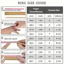 1 Pc Party Gift Fashion Golden Stainless Steel Rings For Men Jewelry Accessories Vintage Imitation Silvery Foil Men Rings - Vàng - Xem 5