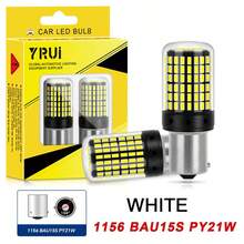 YiRui YiRui 2pcs 12-24V New LED Bulbs 144smd Lamp Reverse Turn Signal Light BA15S P21W BAU15S PY21W 7440 W21W P21/5W 1157 BAY15D
