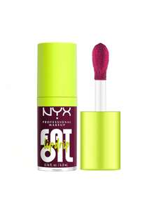 NYX Fat Oil Lip Drip 04 That's Chic 彩妆唇彩唇彩 0.16oz/4.8ml 保湿透明光泽调理配方舒适轻盈女友妻子母亲朋友生日毕业派对旅行露营户外学校校园旅行节日夏季秋季万圣节夏季精选夏季必备品夏季经典闪亮珠光饰面现代甜美 - 04 That's Chic - 查看 1