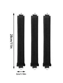 3pcs No Heat Hair Curlers, Easy Hair Curling Tools, Sleeping Hairstyle Design Tools, Ladies Foam Hair Curlers, Christmas, Hair Rollers, Heatless Curls, Hair Curler, Hair Products And Accessories For Barber Salon Beauty Travel Essentials