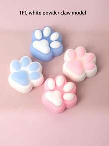 1个可爱柔软的猫爪捏捏乐玩偶，便携式毛绒玩偶，解压玩偶，节日/生日/派对礼物，礼品袋填充物，课堂奖励，抗压玩偶 - 多顏色 - 查看 7