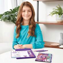 Make It Real - Royal Wedding Sketchbook With Tracing Light Table.Fashion Design Tracing And Drawing Kit Girls - 1 - Xem 7