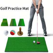 23 Zoll hochwertige PP Kunstrasen Übungsmatte - rutschfeste, wasserdichte Golftrainings-Matte für den Innen- und Außenbereich, geeignet für Anfänger und Profis für den Heimgebrauch im Garten