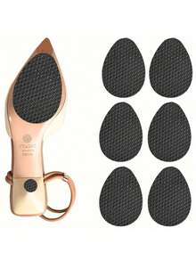 2/6/10/20 件防滑鞋垫，橡胶自粘防滑鞋贴，高跟鞋防滑鞋底保护垫 - 彩色 - 查看 1