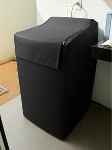 Electrolux  Consul Waterproof Protective Washing Machine Cover All Sizes Zipper S M L - màu đen - Xem 3