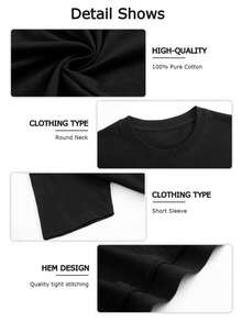 Boy's 2025 Halloween Spider Retro Graphic T-Shirt, Black Hip-Pop Shirts With Web Pattern, Girls/Boys Fall Clothes, Suitable For Halloween Party Shirts & Daily Outdoor, Fashion, Vintage, Funny Kids Halloween Clothes - màu đen - Xem 5