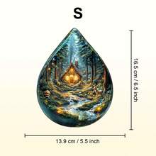 Mystic Forest - Wooden Puzzle, Asymmetrical Shaped Puzzle Toy, Unique Party Game Gift, Asymmetrical Animal Shaped Wooden Puzzle, Decorative Art Painting, Tabletop Magic Puzzle, Unique Children's Educational Puzzle, Holiday Gift, Suitable For Adults Wooden Puzzle, Christmas Gift, Back To School Gift, Birthday Gift (2D Puzzle) - Multicolor - View 11