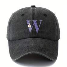 Fashionable And Versatile Washed Baseball Cap, Unisex Hat With  Printed Letters, Casual Outdoor Cap,  Hip-Hop Style, Perfect For Vacations And Camping, Ideal Gift For Boyfriends And Girlfriends - L - View 16