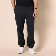 Pantalones deportivos de forro polar para hombre - Negro - Ver 13