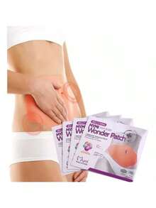 Parches Para Adelgazar, Reducir y Reafirmar Abdomen Parches Quema Grasa a Base de Hierbas,MYMI Wonder patch/quema grasa/200 parches/reductor de tallas,Parche Wonder Patch Mymi pack 200 parches - Blanco - Ver 13