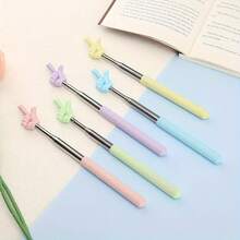 1pc Extendable Pointer Sticks, Stainless Steel Finger Pointers,Reading Assistance Tools, Assorted Colors (Blue, Purple, Yellow, Green, Pink)