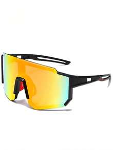 1 Pair Fashion Sports Sunglasses, Cycling Glasses, Running Glasses, Unisex, Suitable For Outdoor Sports, Cycling, Running, Hiking And Other Outdoor Activities