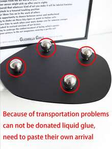 1 pieza Bandeja de espejo acrílico negro asimétrico de lujo, base para vela/difusor de estilo INS, prop de fotografía, decoración de consola de entrada del hogar, para colección de vacaciones en la playa, baño, dormitorio, gran capacidad - Multicolor - Ver 8