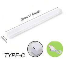 Đèn cảm biến chuyển động LED, Tự động gắn, Đèn ngủ LED, Đèn hình chữ C có thể sạc lại, Đèn tủ quần áo, Đèn nền cầu thang, Thích hợp cho nhà bếp, Đèn LED, Đèn tường, Đèn Led Luz, Đèn, Đèn phòng ngủ - Nhiều màu - Xem 9