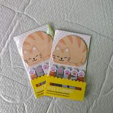 Cute Cat Themed Sticky Notes Designed With Cartoon Animals, Gift Packaging Cat Themed Accessories - Nhiều màu - Xem 5