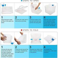 Outdoor Picnic 5.3  Water Storage Pot Foldable Portable Water Bucket With Tap