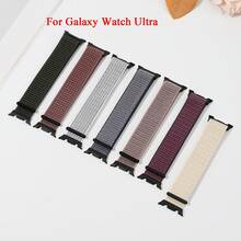 编织表带兼容三星 Galaxy Watch 8 表带 40 毫米 44 毫米/Galaxy Watch 8 Classic 46 毫米，弹性尼龙降落伞运动表带弹力面料腕带兼容三星 Galaxy Watch 8/8 Classic 40 44 46 毫米女款/男款 - Galaxy watch 8/8 Classic - 查看 6