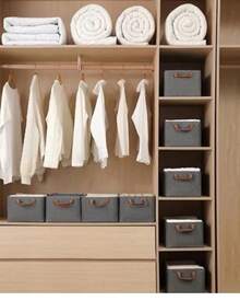 Caixa Organizadora Cesto Grande Dobrável Alça Roupa Brinquedos  Multiuso Para Gavetas e Armários