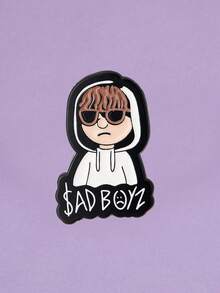 1 pieza Broche con diseño de personaje divertido, accesorio de moda y regalo para mujer - Multicolor - Ver 5