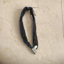 1pc Bike Lock Anti-Theft Cut-Resistant Mountain Bike Lock - Black - View 1