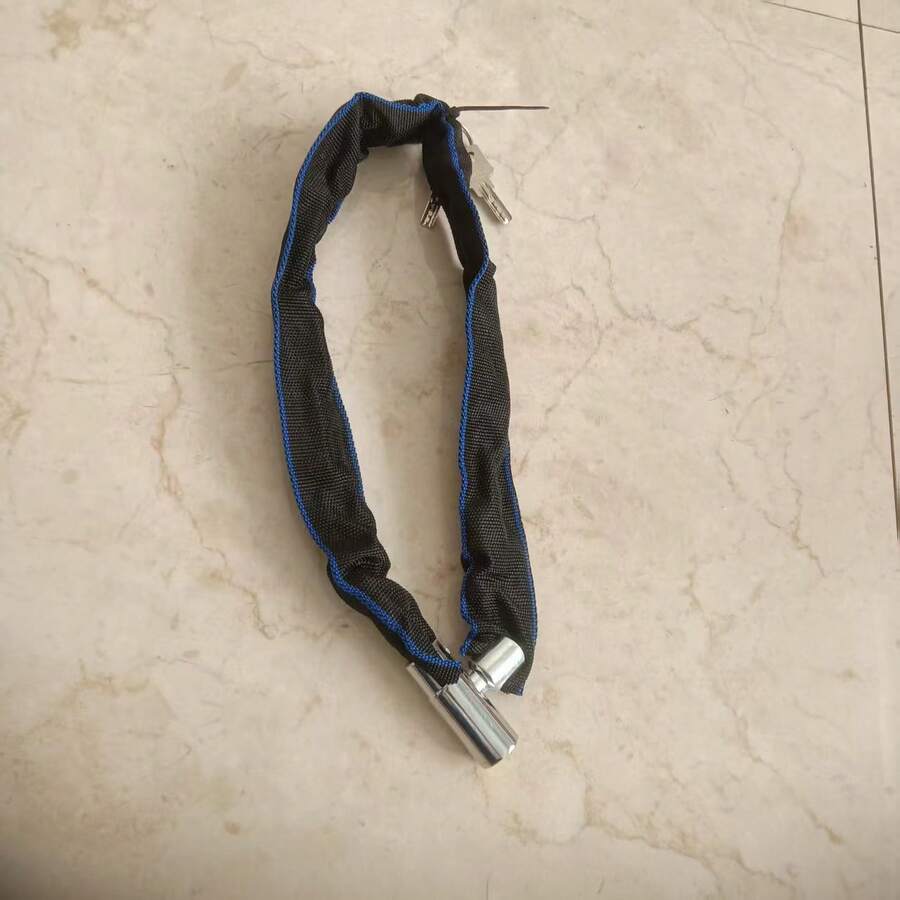 1pc Bike Lock Anti-Theft Cut-Resistant Mountain Bike Lock - Black - View 1