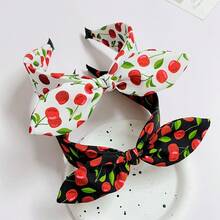 2件套双层超大3D蝴蝶结发箍，女士优雅纯色简约百搭头饰，适合散步、聚会、派对等场合，可作发带、发箍、发饰、头饰、礼物头饰 - 彩色 - 查看 7