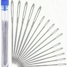 Big Eye Needle Bottle Set Of 18 Pieces, New Home Hand Sewing Needles, Hand Sewing Needles