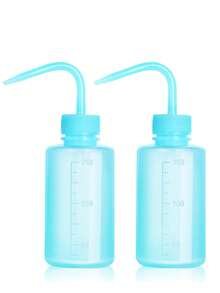 1-2 件 8.45/16.9 盎司塑料挤压瓶 - 冲洗瓶浇水工具、植物和花卉多肉植物浇水瓶（带塑料弯嘴）、盆栽植物尖嘴浇水瓶、纹身清洁瓶