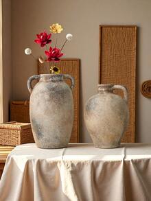 Vintage kreative Keramikvase, Heimdekoration, Keramiktopf, Blumentopf, Zimmer Dekoration Glasvase - Verschiedenfarbig - Übersicht 4