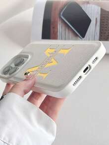 Customized Phone Case Compatible With IPhone 17 16 15 14 13 12 11 Pro Max 17 Air Personalized Initials Name 3D DIY Engraved Multiple Colors And Fonts Rose Gold Rose Red Gold Red White Black Blue Green Letters Hot Stamping Technology Luxury Korea Leather Shockproof Case Leather Case Festival Gifts For Lover Friends Family Yourself Children ﻿