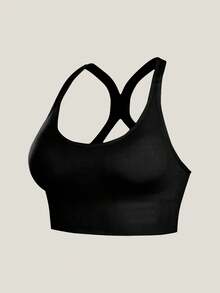 Women Sports Bras - Black - View 7