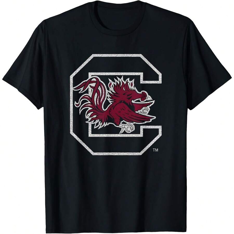 South Carolina Gks Vintage Icon Black T-Shirt - Black 10 - View 1