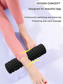 1 件 30/33/45 厘米 3 种尺寸可选高密度泡沫滚轴，深层组织按摩肌肉滚轴，适用于瑜伽、健身、普拉提、肌筋膜放松 - 彩色 - 查看 5