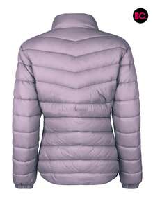 Chamarra Capitonada  Moda Dama Moderna Forro Peluche Moderna - Morado - Ver 7