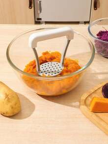 1台手动土豆泥压榨机 压榨机 婴儿辅食压榨工具 家用紫薯压榨机